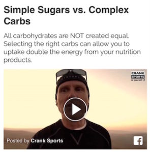 PowerGel has twice as much simple sugar as e-Gel, that's not good, watch why