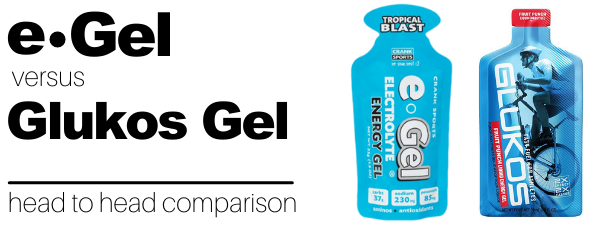 Glukos Gel vs e-Gel Energy Gel Comparison