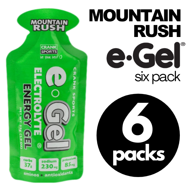 Mountain Rush e-Gel 6 pack