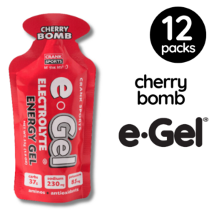 Cherry Bomb e-Gel Energy Gel 12 packs