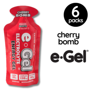 Cherry Bomb e-Gel Energy Gel 6 packs