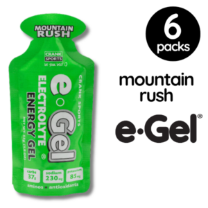 Mountain Rush e-Gel Energy Gel 6 packs