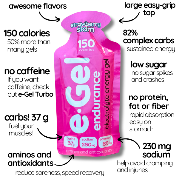 Benefits of e-Gel Energy Gel