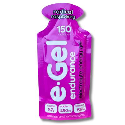 Radical Raspberry e-Gel energy gel packet