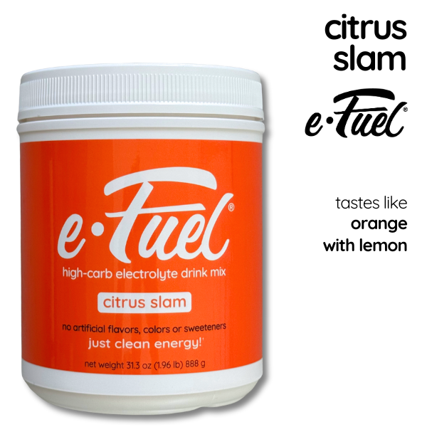 Citrus Slam e-Fuel High-Carb Electrolyte Mix