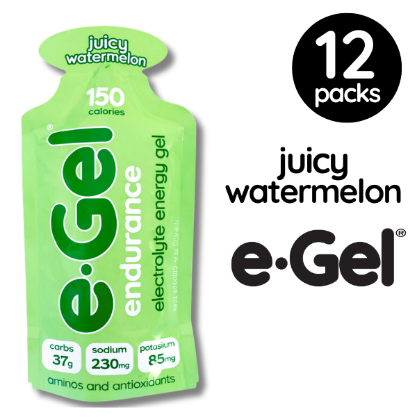 e-Gel Endurance Energy Gel Juicy Watermelon 12 pack box