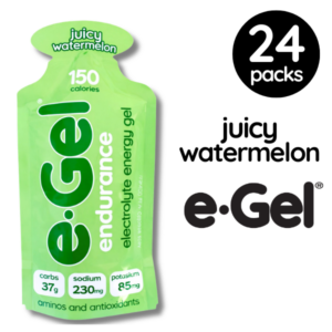 e-Gel Endurance Energy Gel Juicy Watermelon 24 pack box